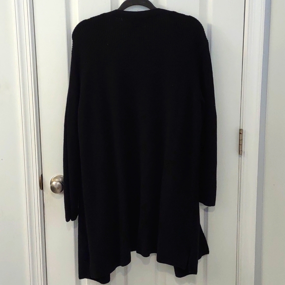 Old Navy Livaeco Longline Open Front Sweater Cardigan in Black Size S - Picture 5 of 7